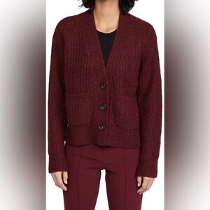 ALC Cleveland Cardigan in Plum Wine